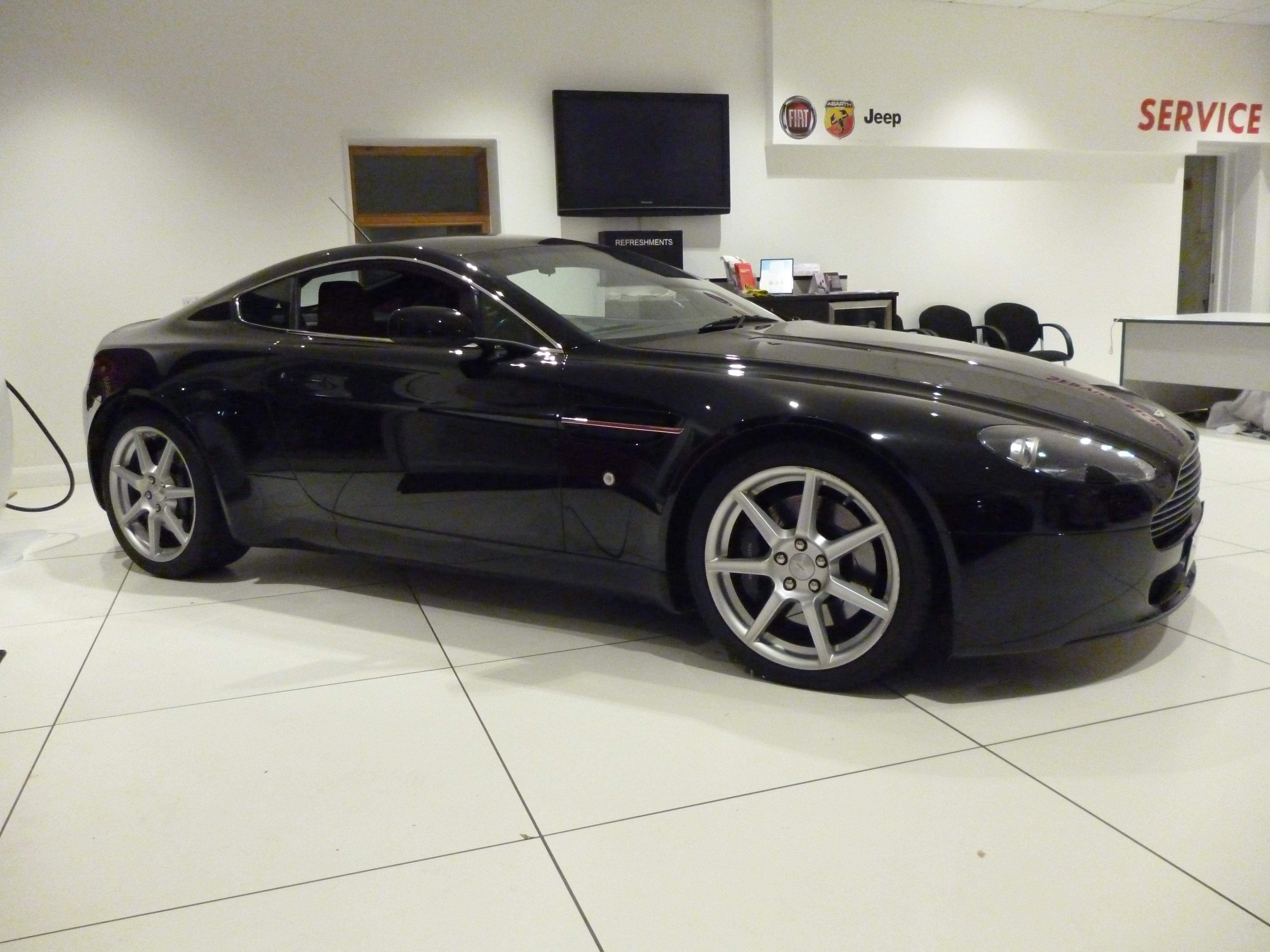 Aston Martin Vantage for sale at PMS in Pembrokeshire