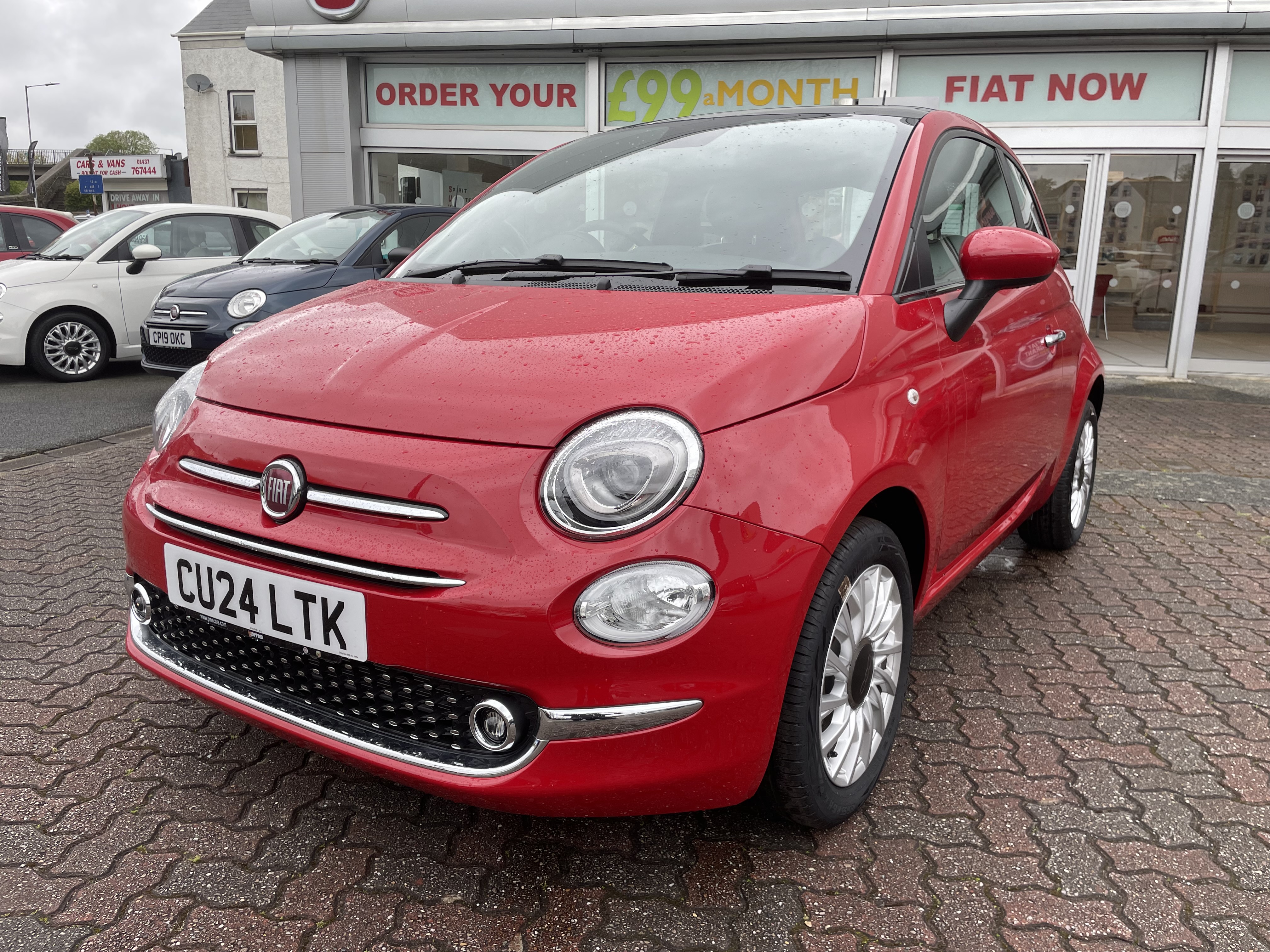 Fiat 500 for sale at PMS in Pembrokeshire