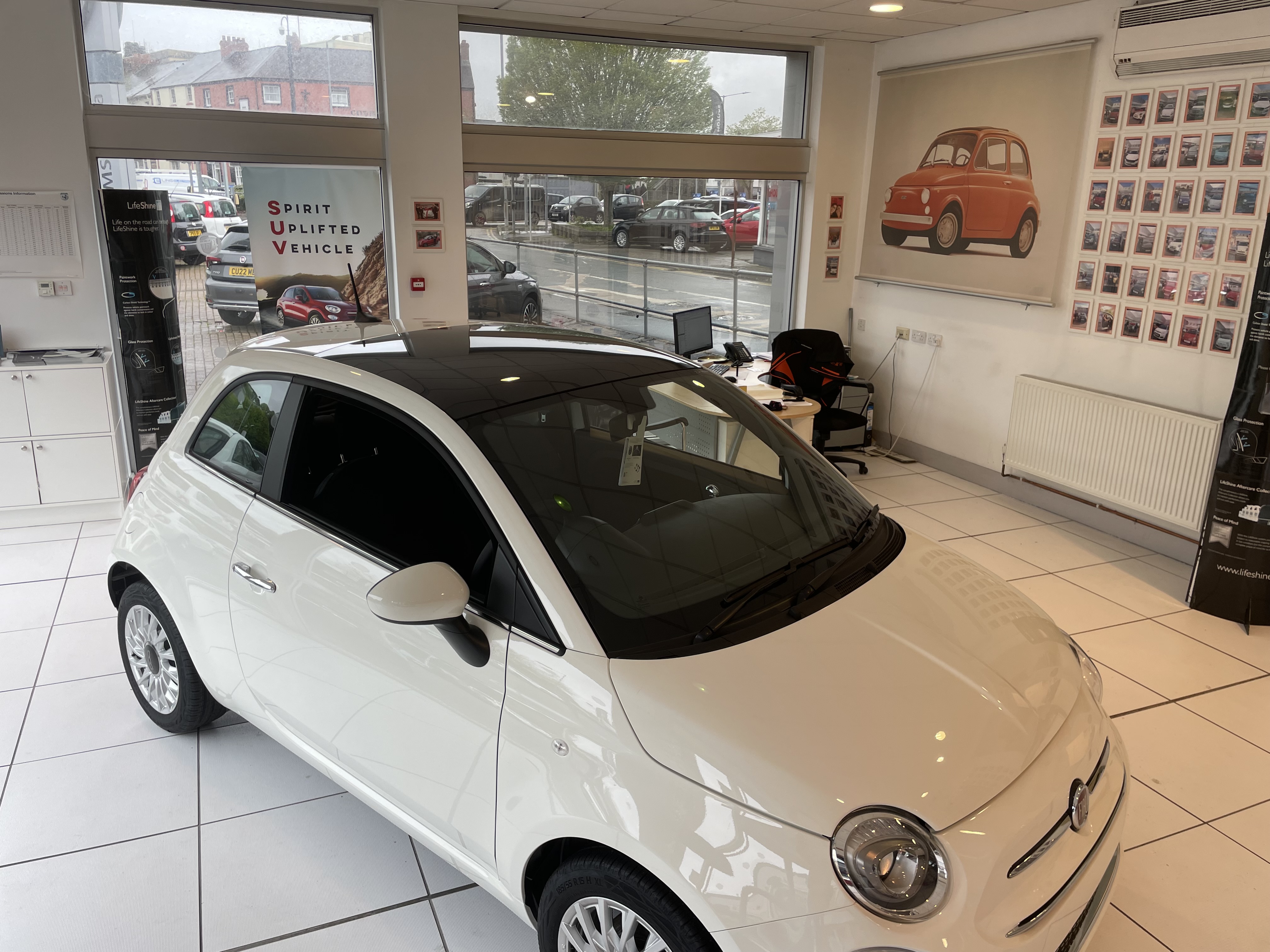 Fiat 500 for sale at PMS in Pembrokeshire
