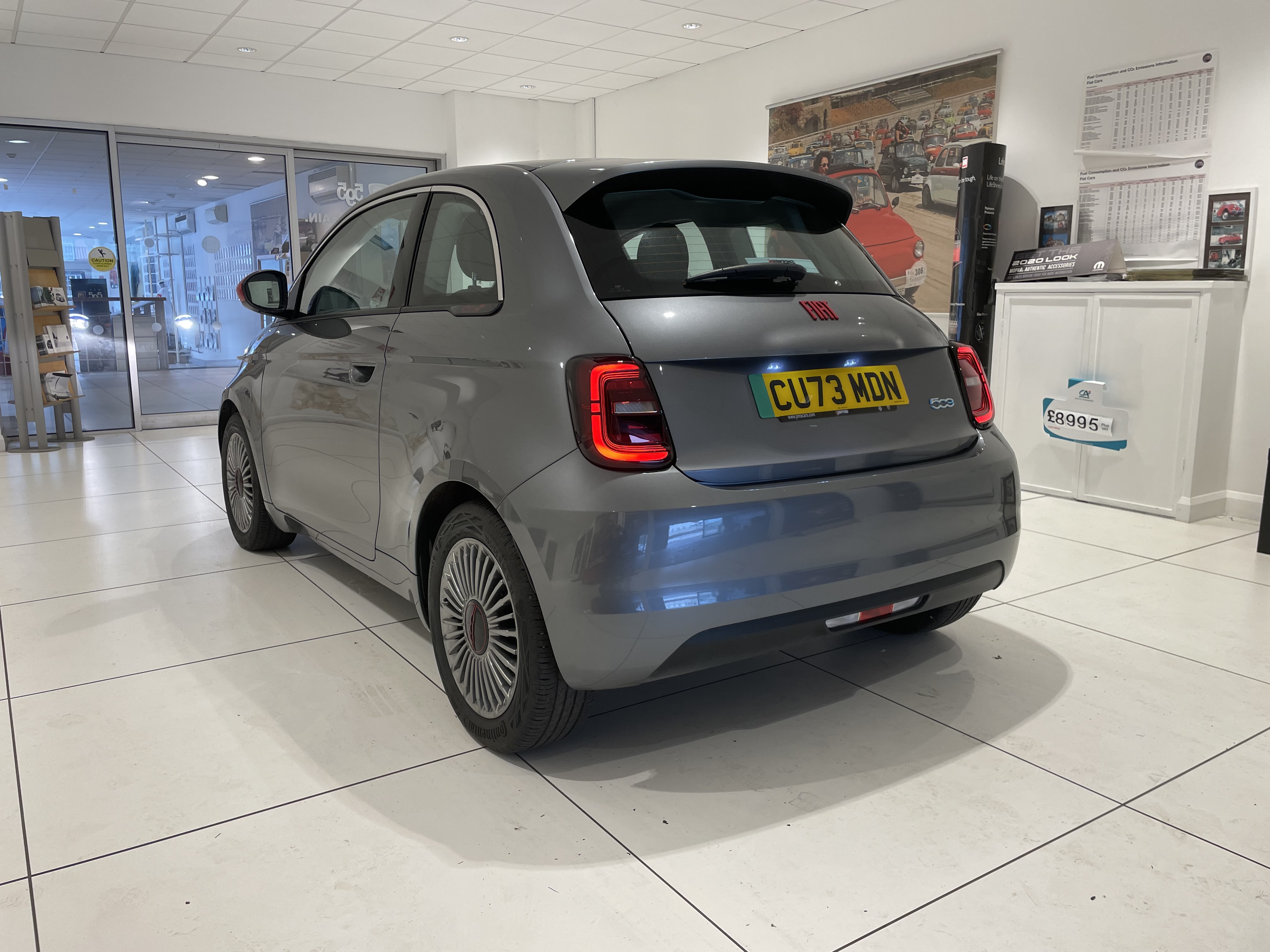 Fiat 500e for sale at PMS in Pembrokeshire