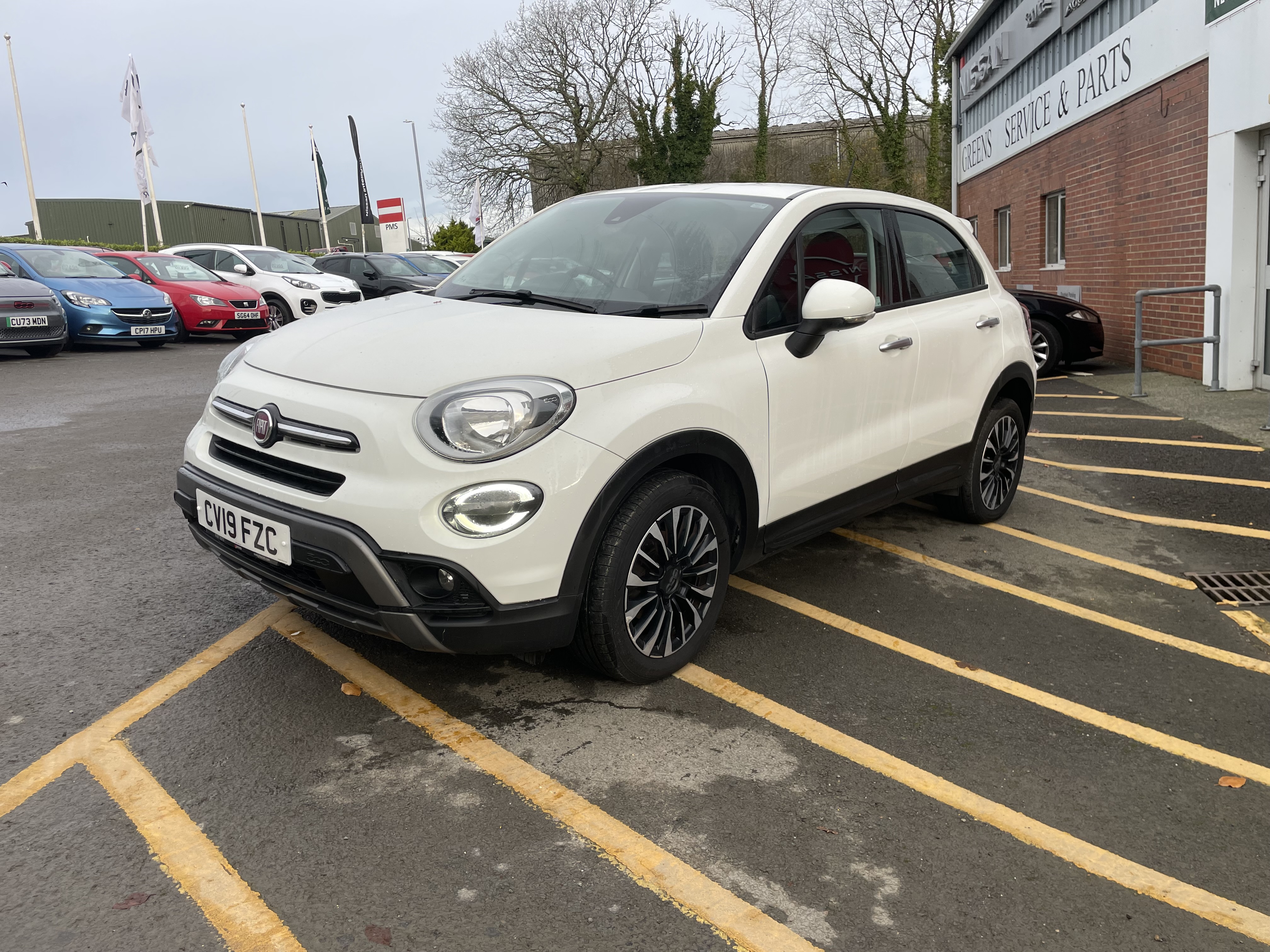 Fiat 500X for sale at PMS in Pembrokeshire