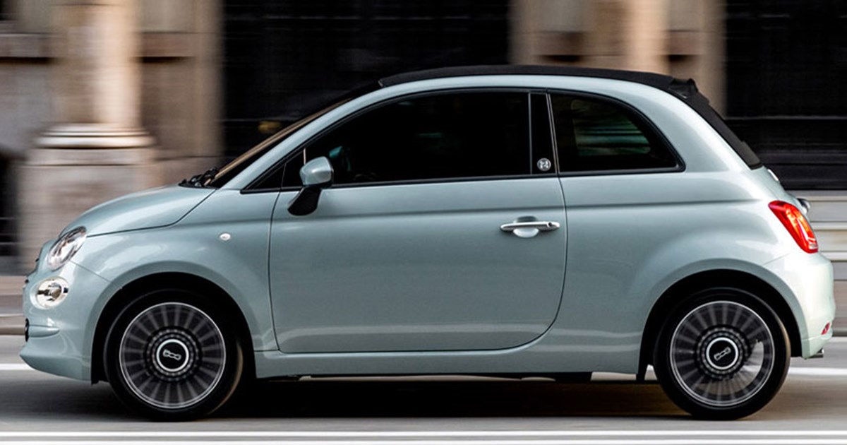 Fiat 500 Hybrid Launch Edition at PMS, South Wales